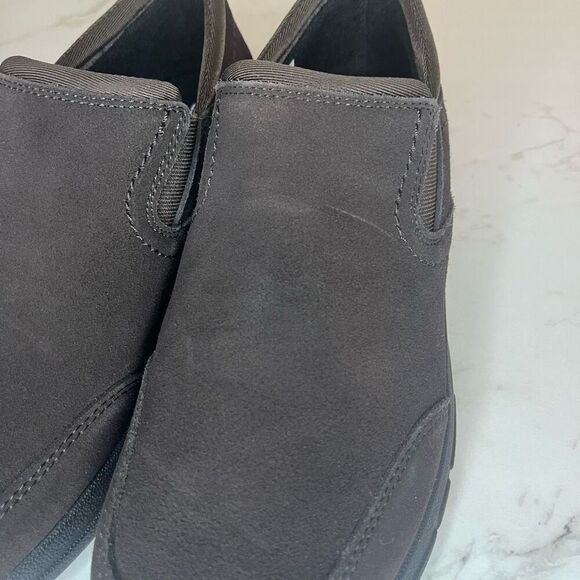 Lands End All Weather Moc Dark Brown Suede size 9.5 - Picture 10 of 10